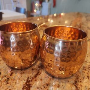 B. WEISS PREMIUM MOSCOW MULE MUGS SET OF 2